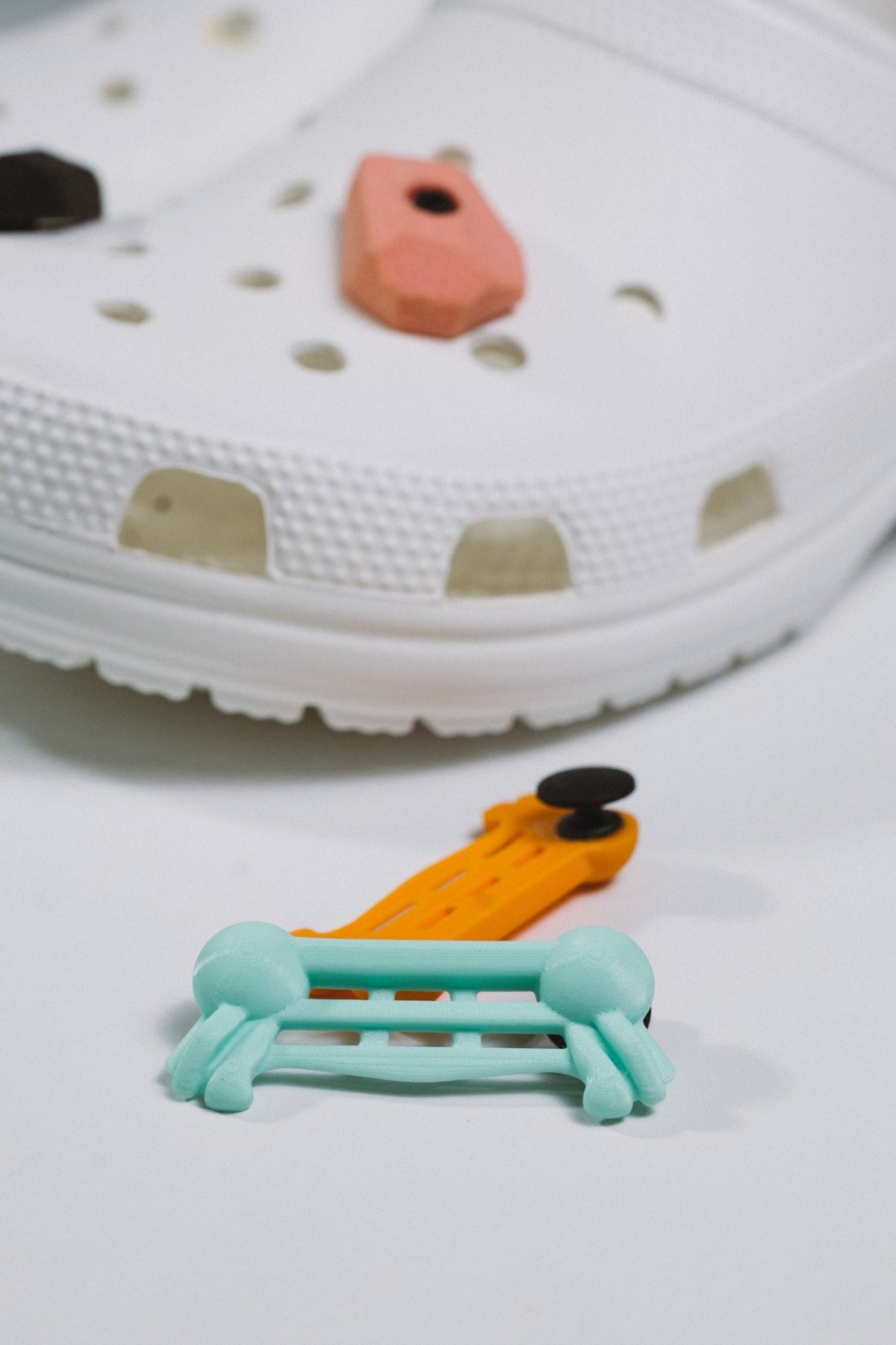 Iron Palm Shoe Charm - Orange - So iLL - So iLL